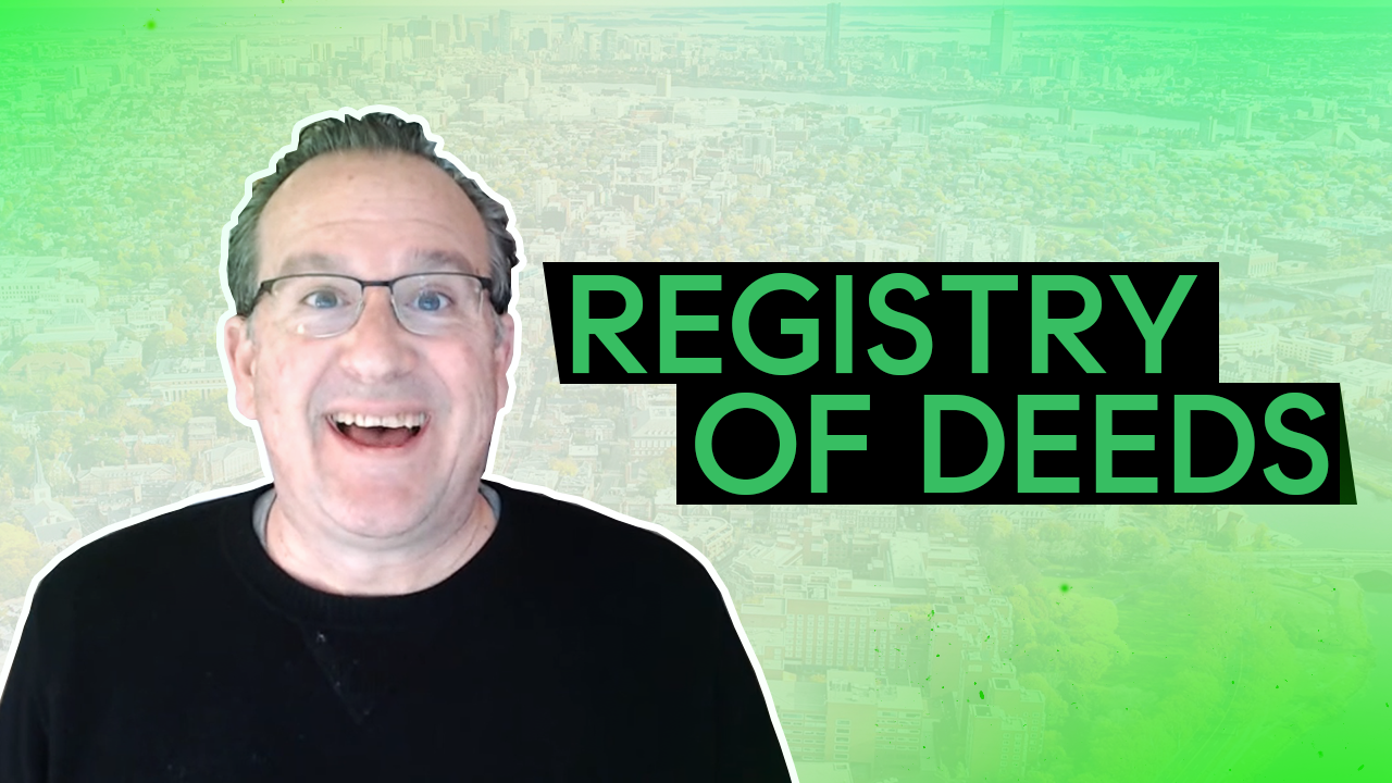 Ask Charles Cherney How does one access the Massachusetts Registry of